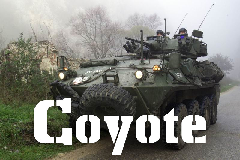 Coyote Squad Vehicle Armor Weak Points